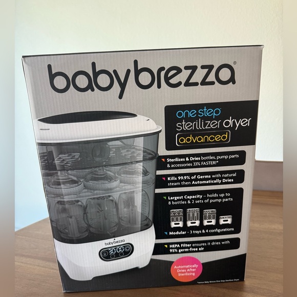 Baby Brezza Sterilizer & Dryer (Never Opened) - Picture 1 of 5